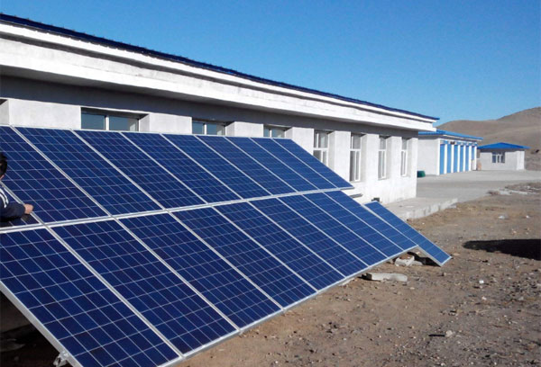 牧區(qū)太陽能發(fā)電家庭用電